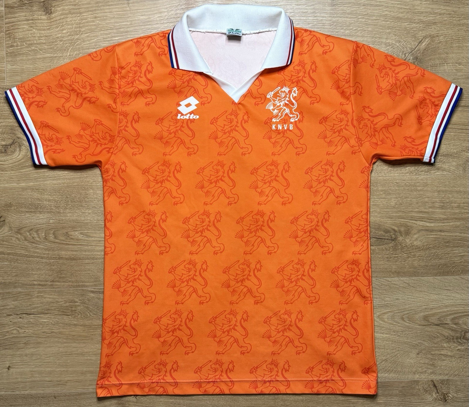 ORIGINAL NETHERLANDS 1994 Home Football Shirt LARGE LOTTO VGC Rare ‘20’ for sale on Ebay