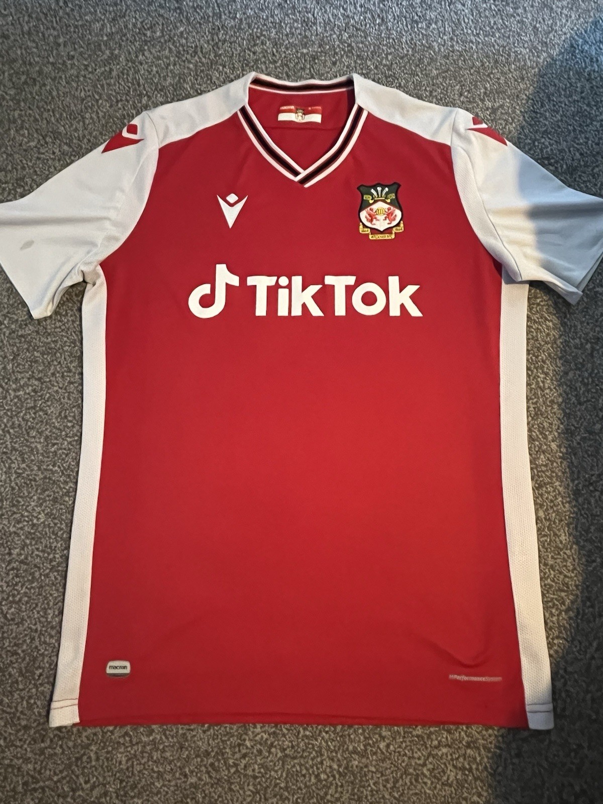 Wrexham 2021/22 Home Shirt Men's Extra Large for sale on Ebay