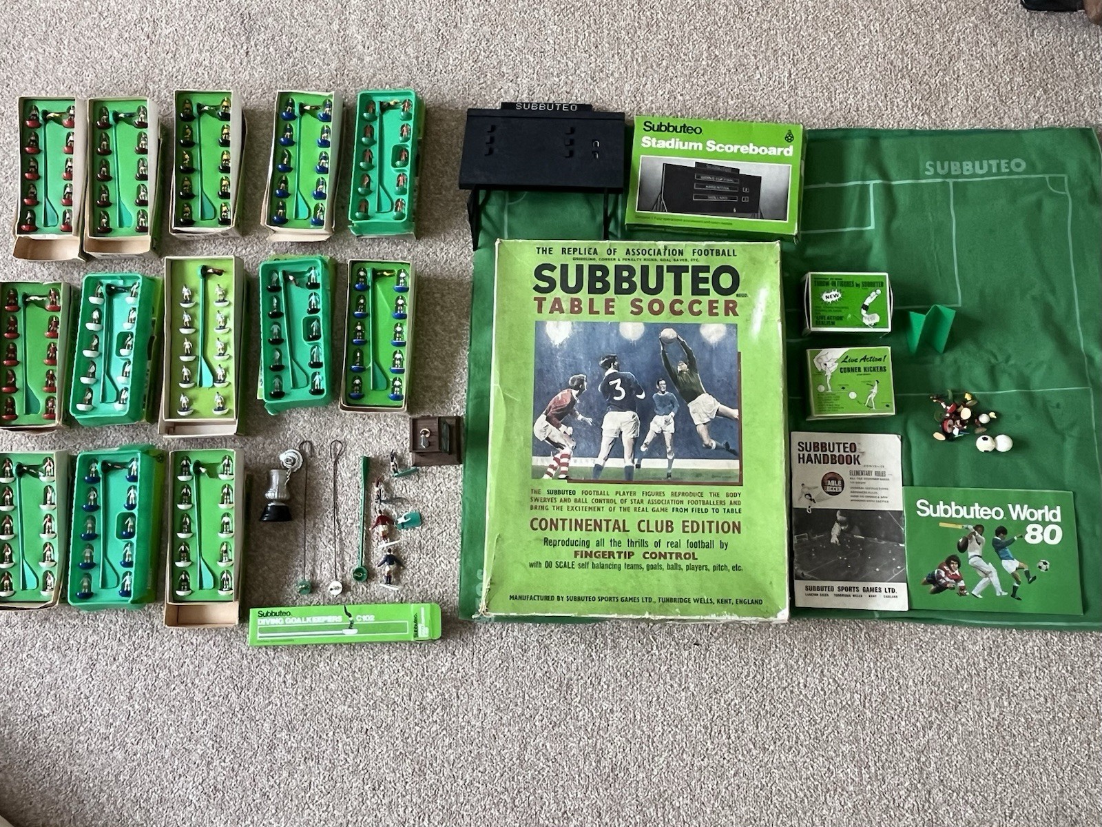 Subbuteo Vintage Job Lot Bundle 1970s And 1980s for sale on Ebay