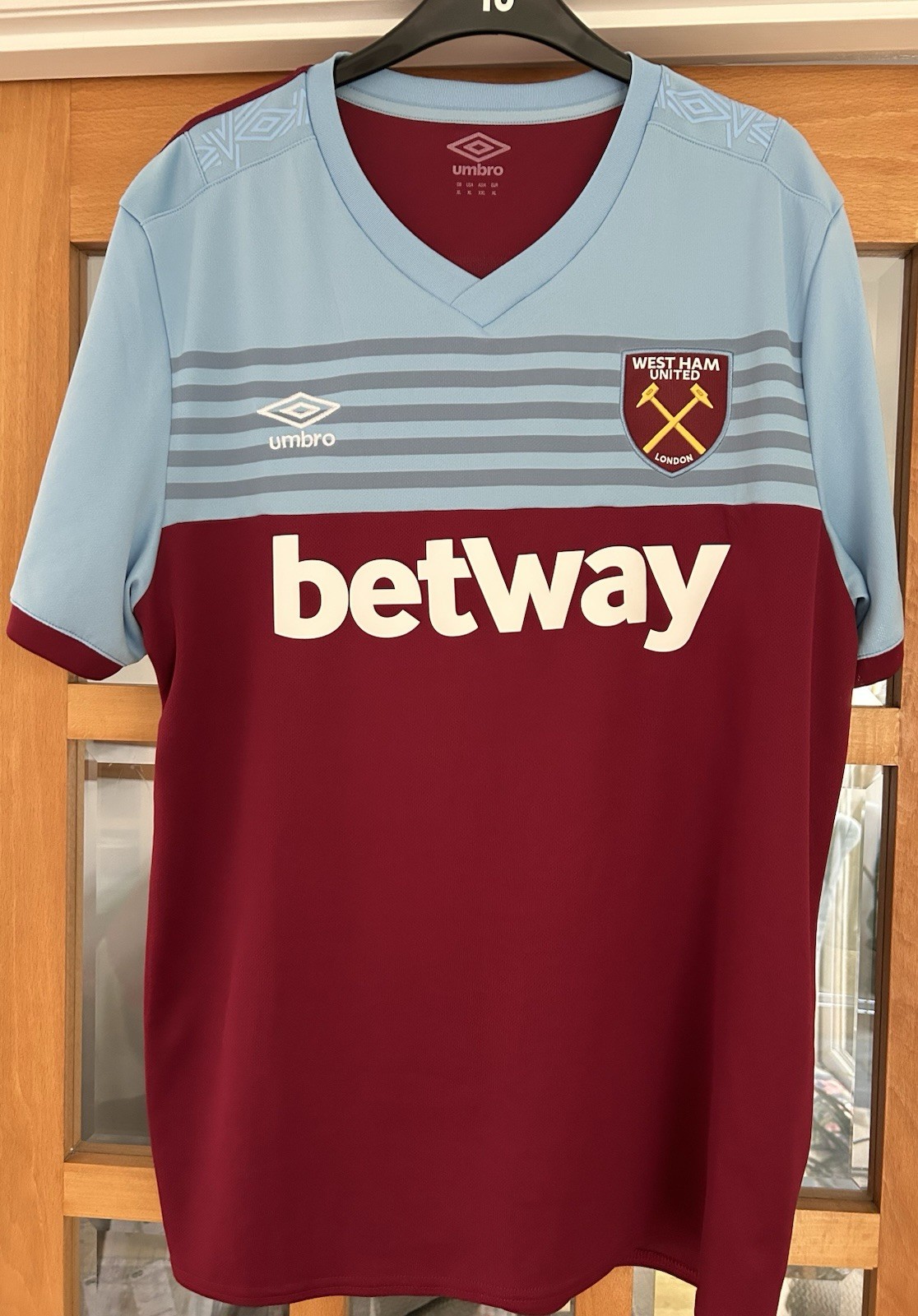 West Ham Umbro Home Shirt 2019/20, Size XL In Great Condition for sale on Ebay