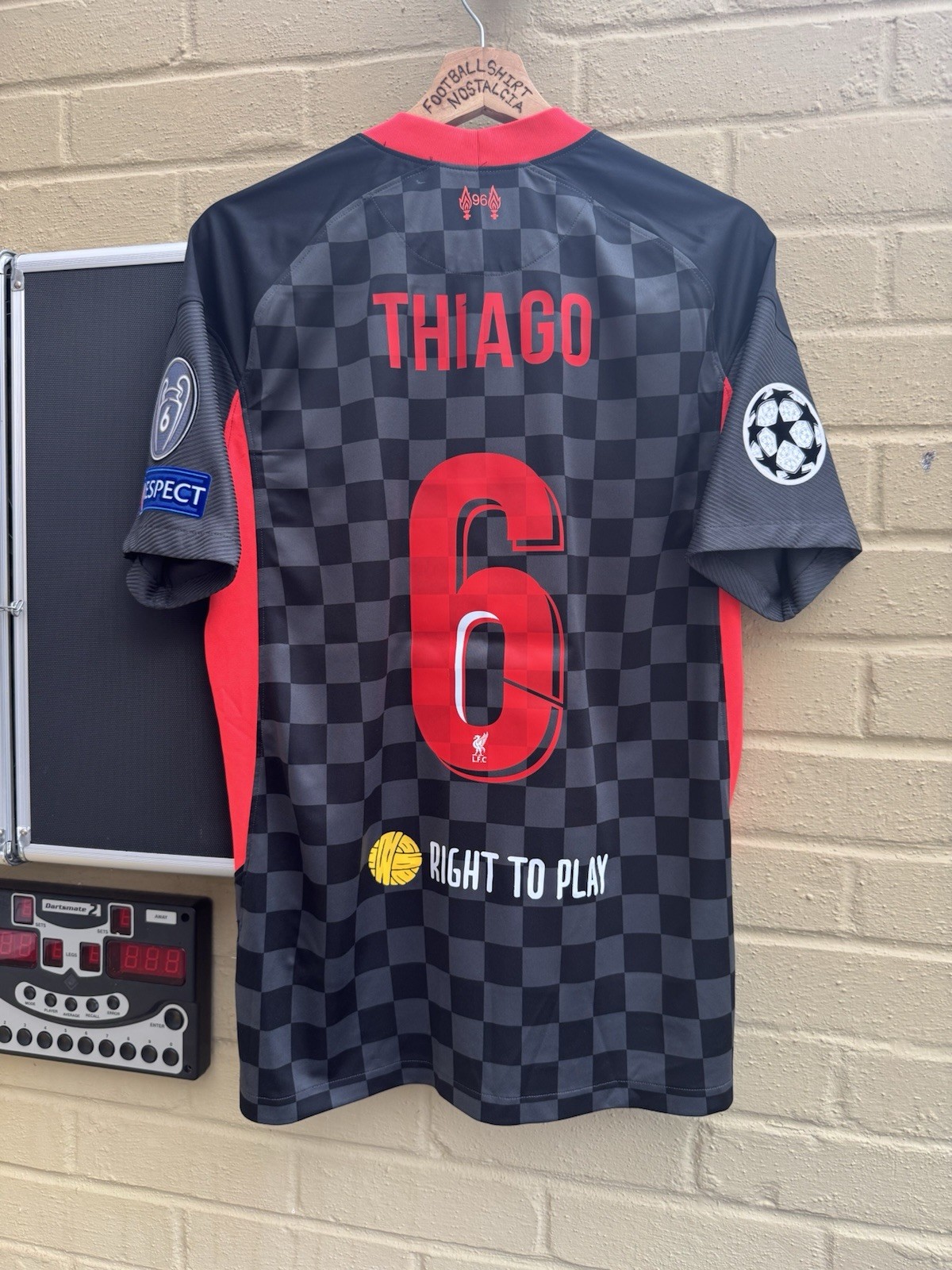 Liverpool 2020-21 Third Football Shirt Men’s Medium #6 THIAGO for sale on Ebay