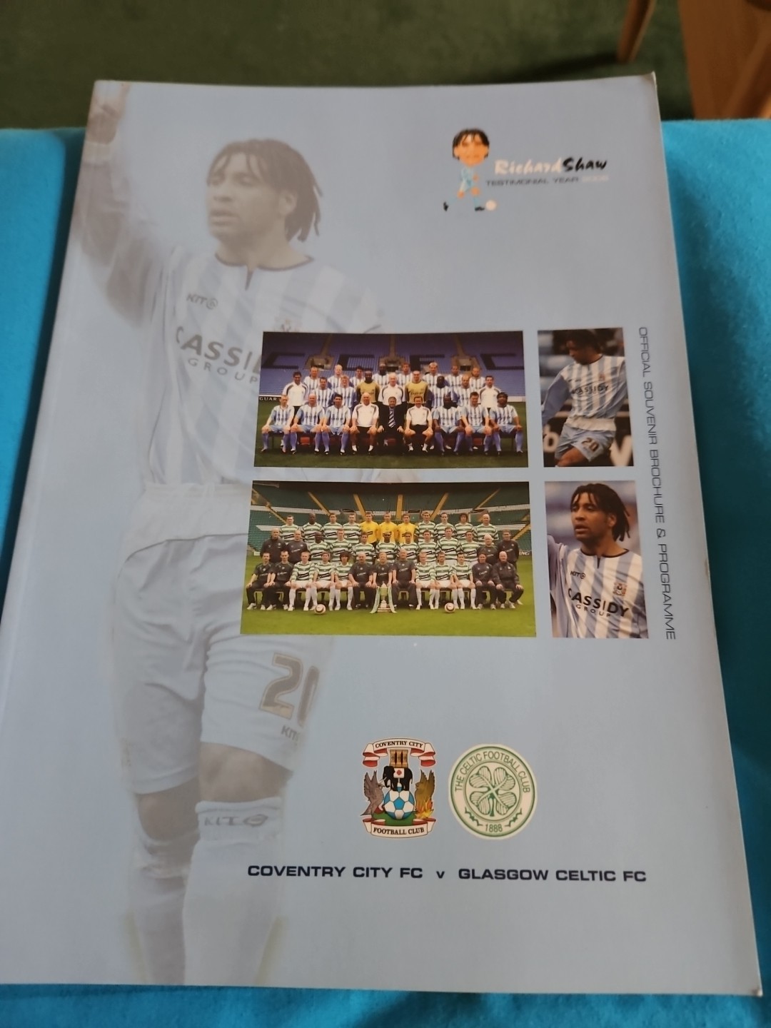 Coventry City V Glasgow Celtic Programme for sale on Ebay