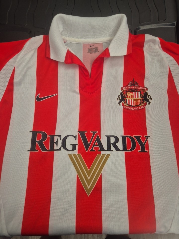 SUNDERLAND ENGLAND 2002/2003 HOME FOOTBALL SHIRT JERSEY NIKE SIZE XL for sale on Ebay