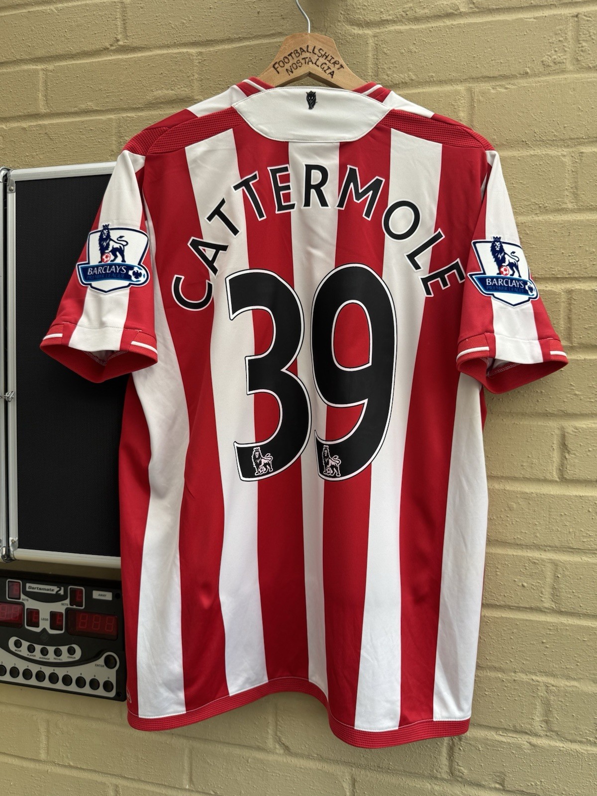 Sunderland 2009-10 Home Football Shirt Men’s Large #39 CATTERMOLE for sale on Ebay