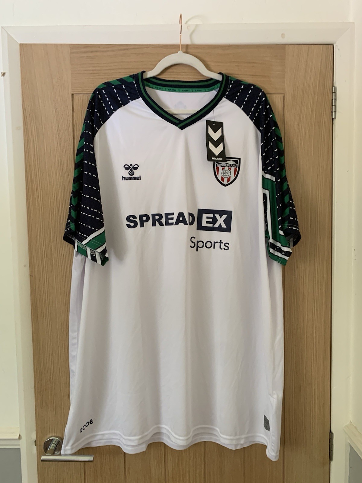 Sunderland Hummel 5XL XXXXXL 2024-25 Away Football Shirt Brand New for sale on Ebay