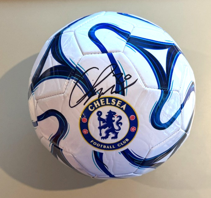 Cole Palmer Signed Chelsea Football with COA - England for sale on Ebay