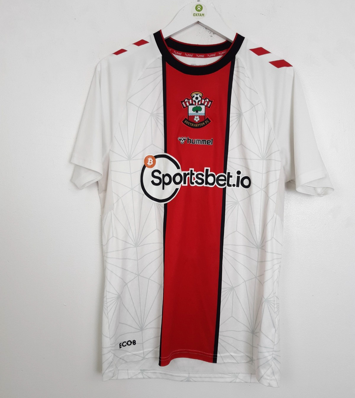 Hummel 22-23 Southampton Home Shirt Men's Shirt Size L Red Mix Men's USED F2 for sale on Ebay
