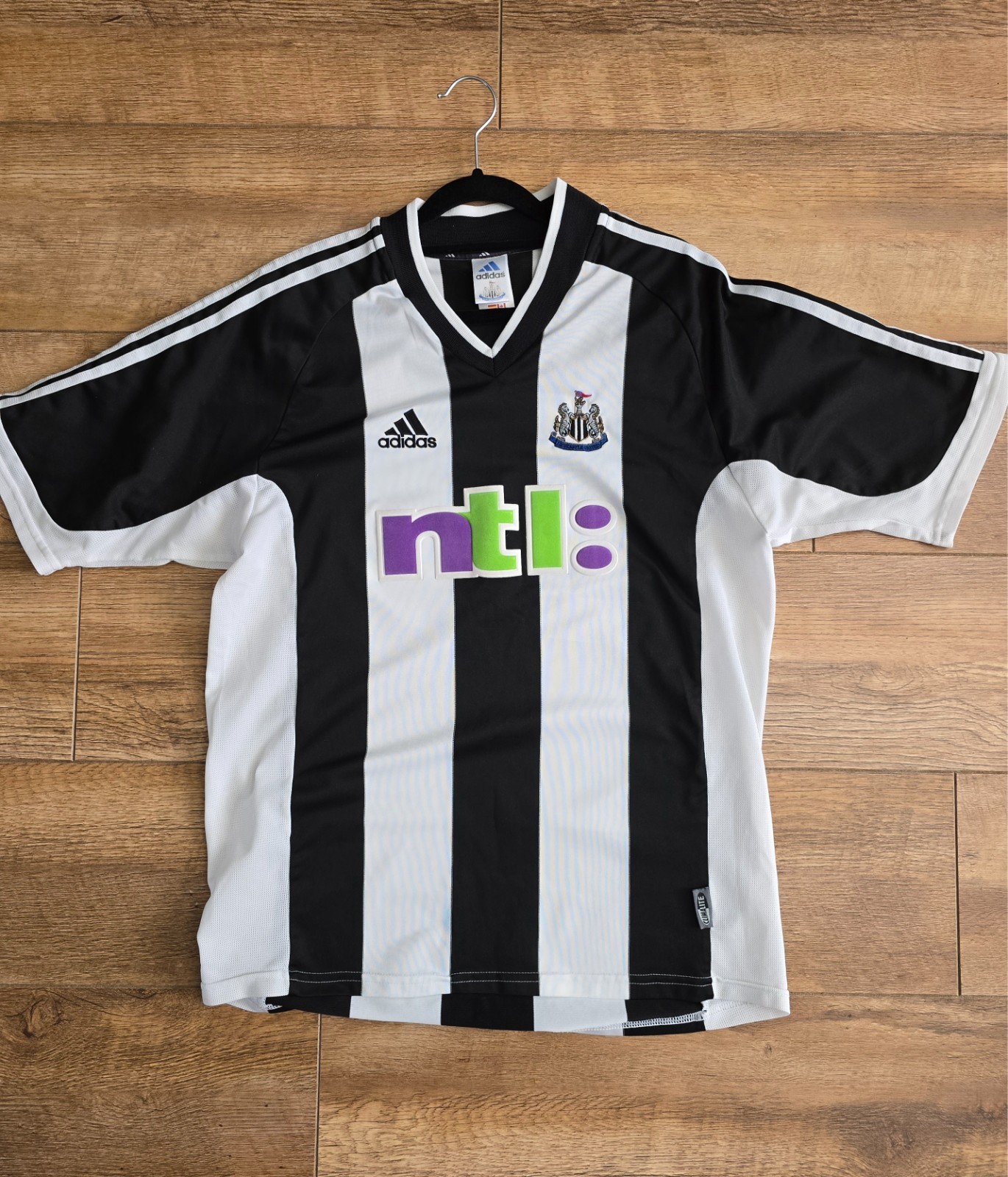 Genuine Newcastle United 2001/03 Adidas Home Shirt - Medium-EXCELLENT condition for sale on Ebay