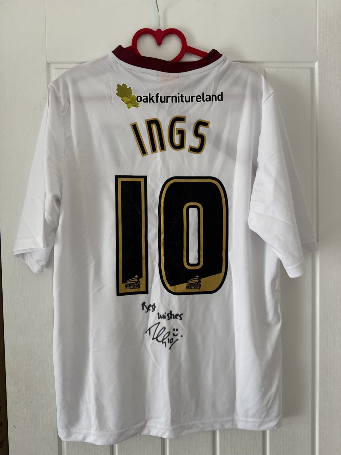 Signed Burnley Top for sale on Ebay