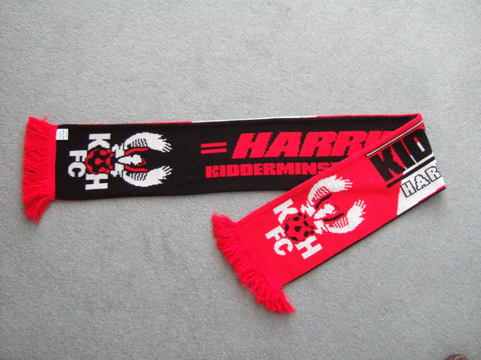 NWT - Kidderminster Harriers Football Club Scarf for sale on Ebay