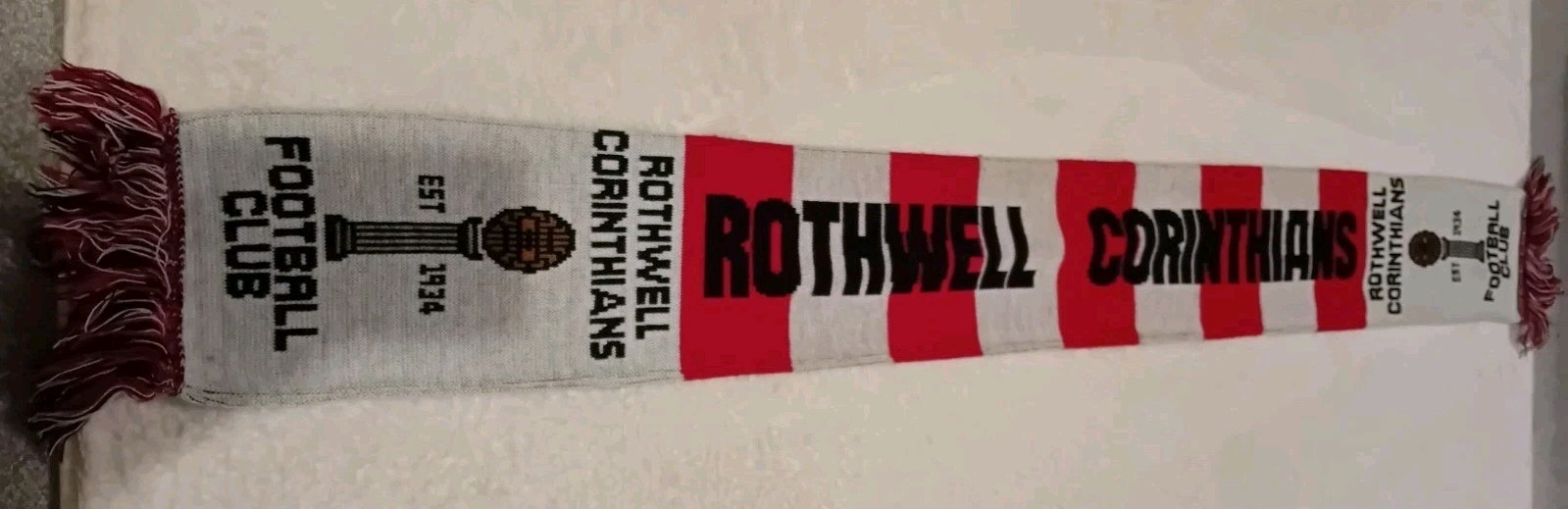 Rothwell Corinthians Non League Scarf for sale on Ebay