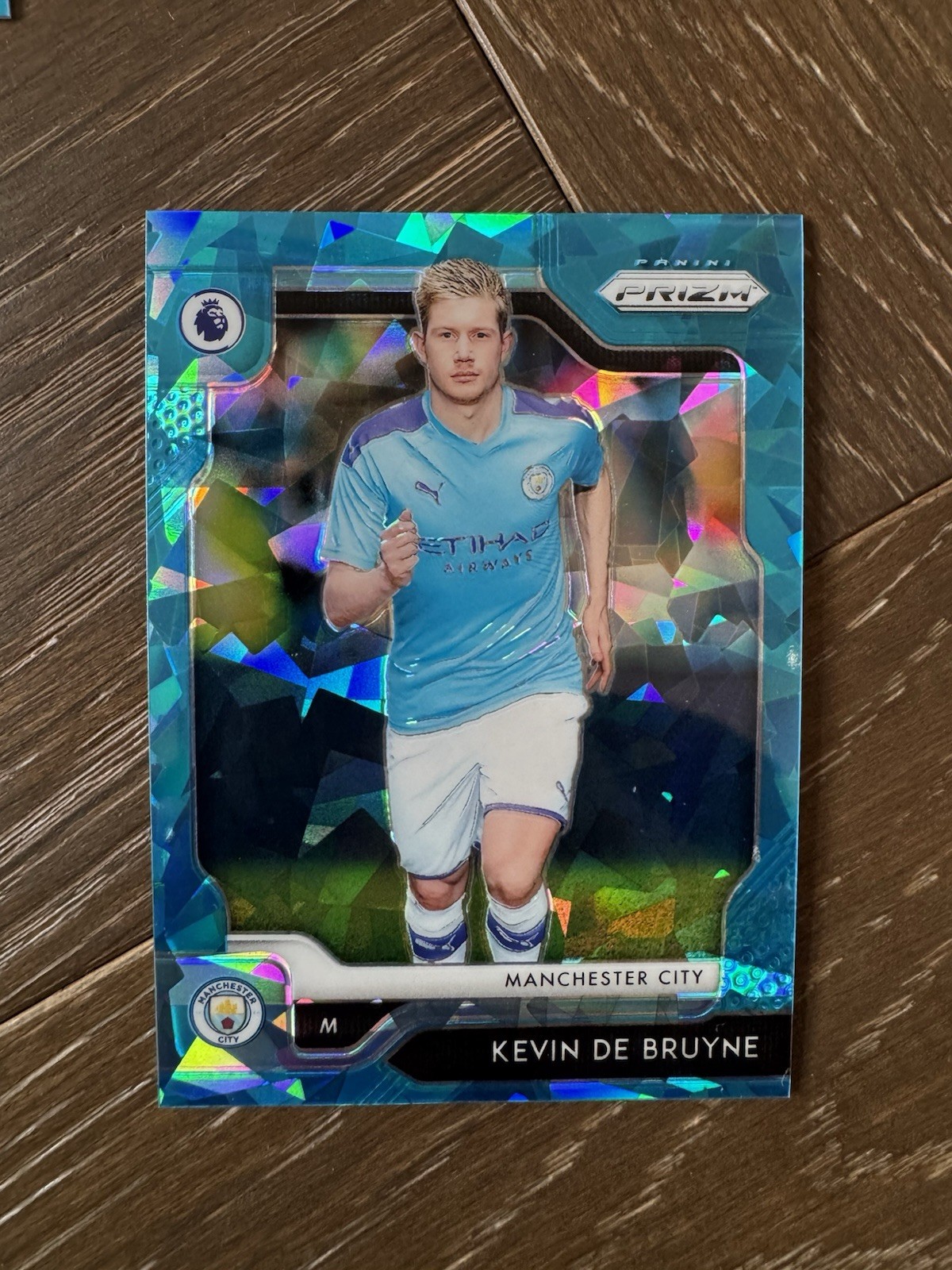 Panini Prizm 2019-20 Premier League Kevin De Bruyne Manchester City Blue Ice #75 for sale on Ebay
