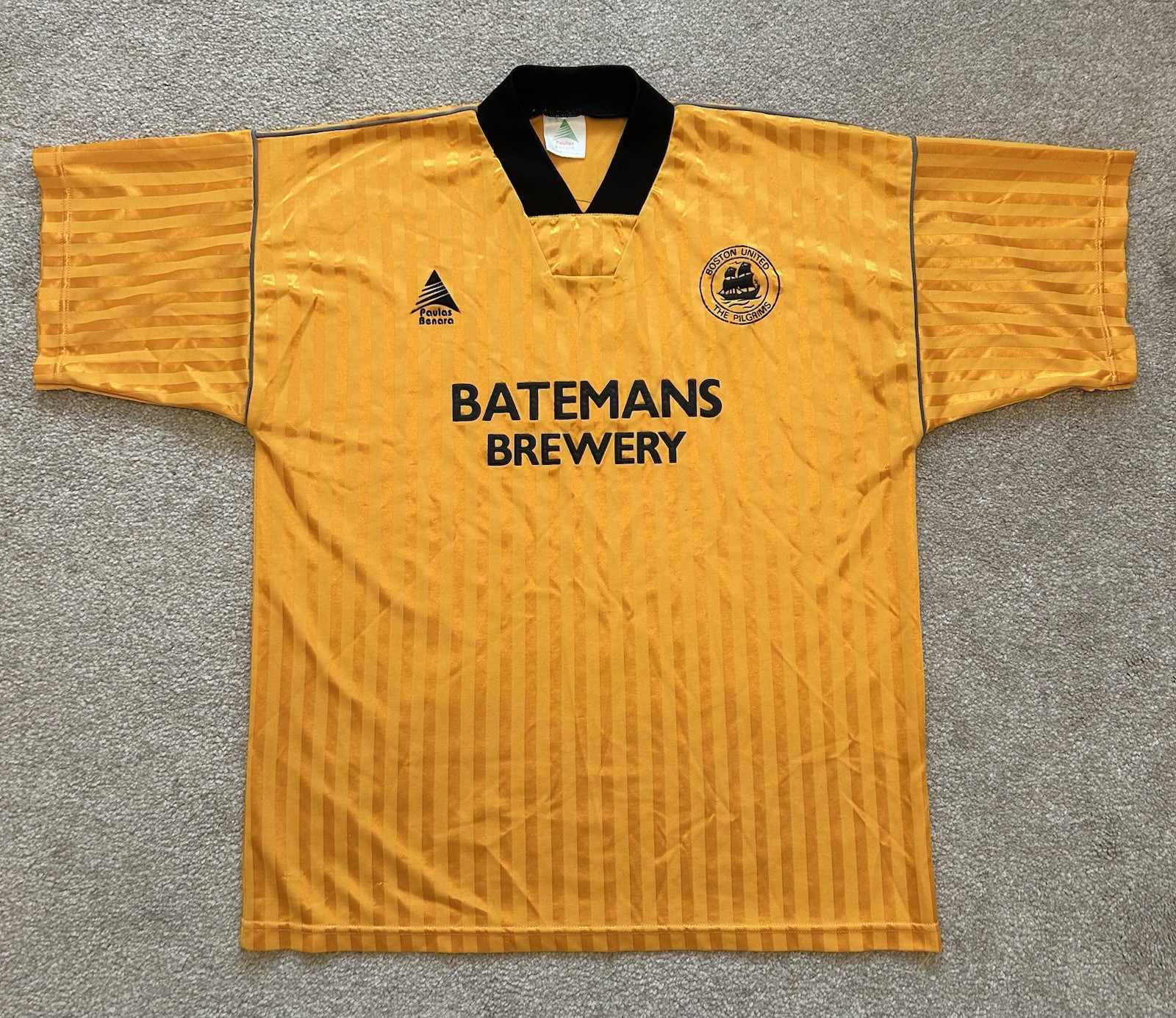 Boston United Original Match Worn Football Shirt 1996-1998 XL Mens for sale on Ebay