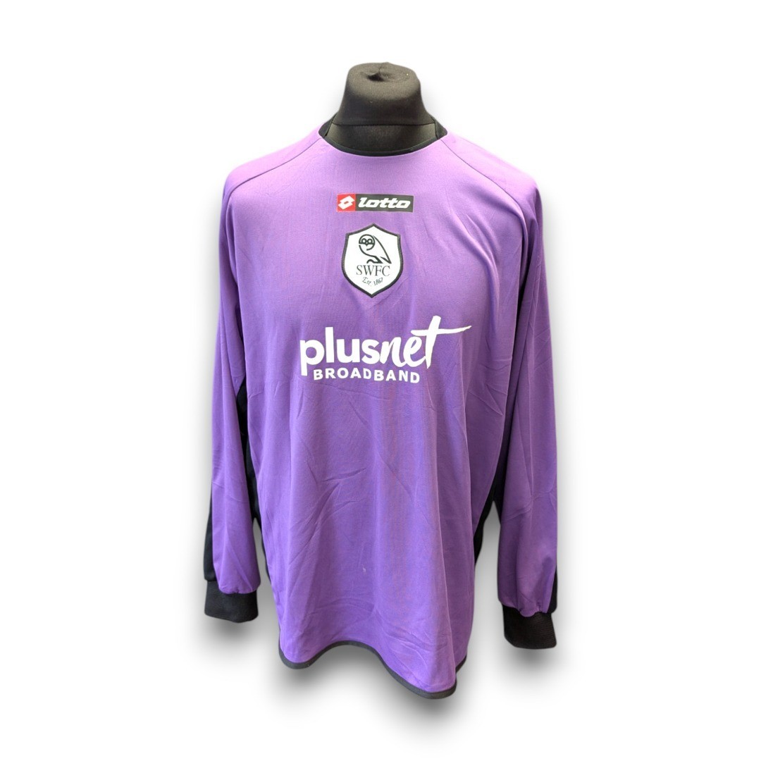 Men's LOTTO Purple Sheffield Wednesday 2007/08 Goalkeepers Jersey Size XL - S96 for sale on Ebay