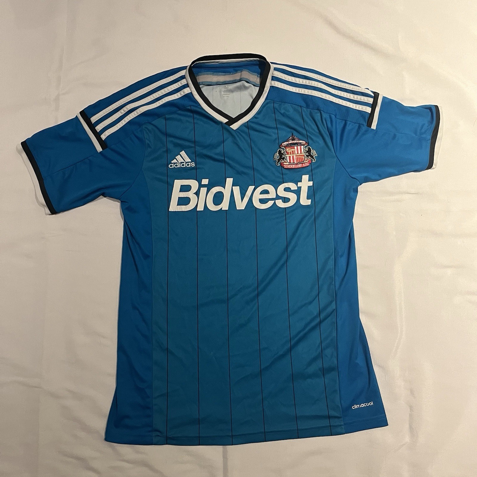 🔵 Sunderland 2014-15 Away Shirt (Adidas) – Size Large – Auction for sale on Ebay
