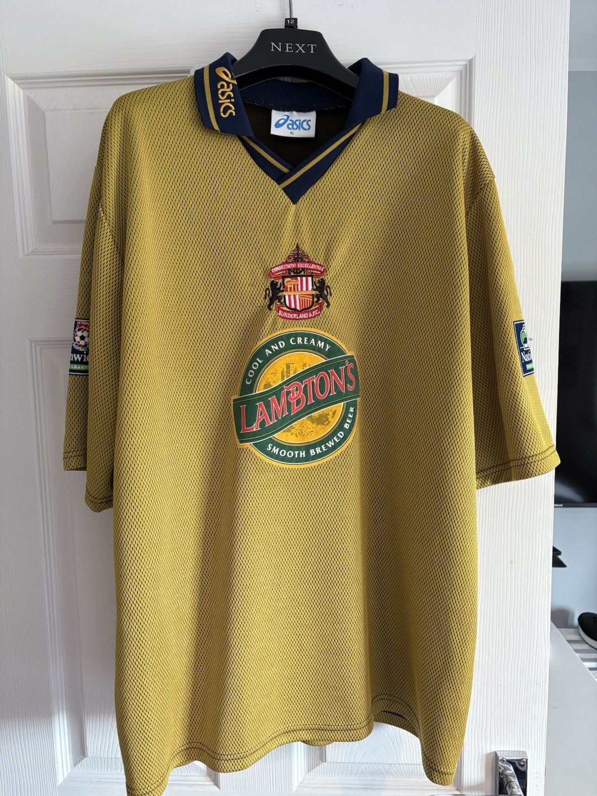 Sunderland AFC Asics Away Shirt Season 1997-1998 XL for sale on Ebay