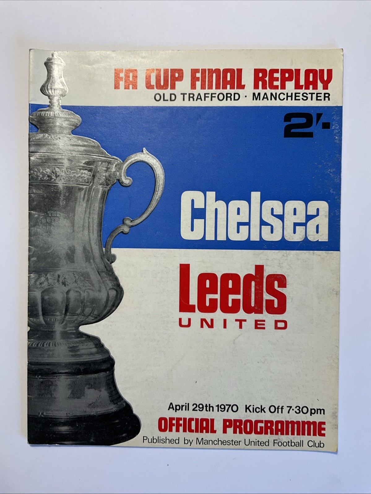 Chelsea v Leeds United;  FA Cup Semi Final Replay, 29th April 1970 for sale on Ebay