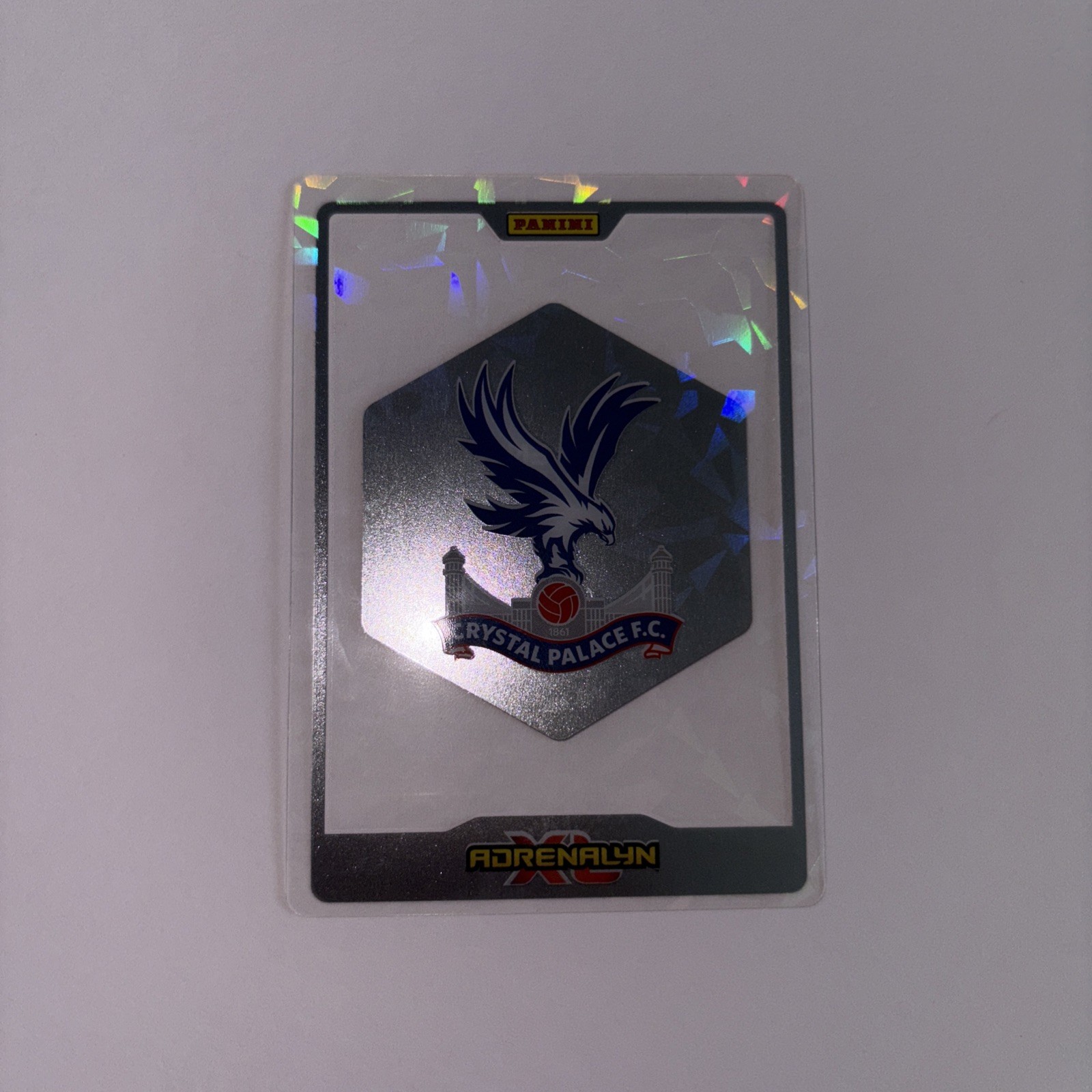 Barclays WSL CRYSTAL PALACE Panini Adrenalyn XL 2025 Crystal Crest Badge Card for sale on Ebay