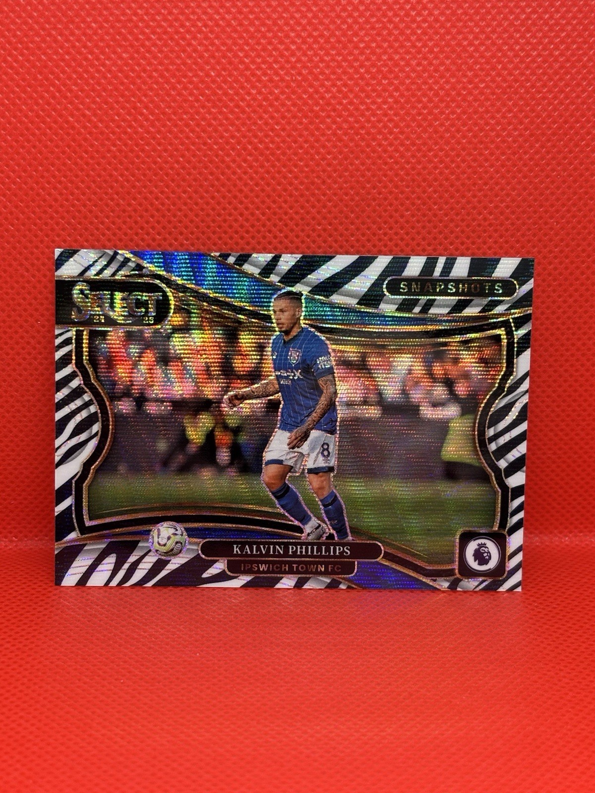 Kalvin Phillips SNAP SHOTS ZEBRA Ipswich Town 2024-25 Panini Select Prem League for sale on Ebay