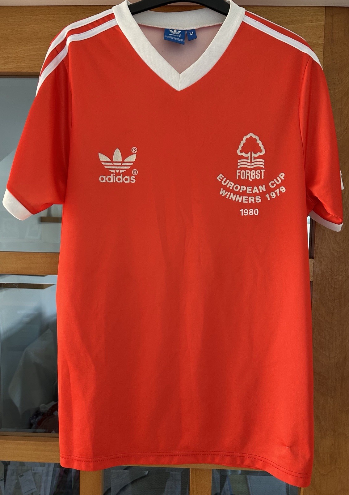 Nottingham Forest Retro REMAKE Home Shirt 1979/80. Size Medium in VGC for sale on Ebay
