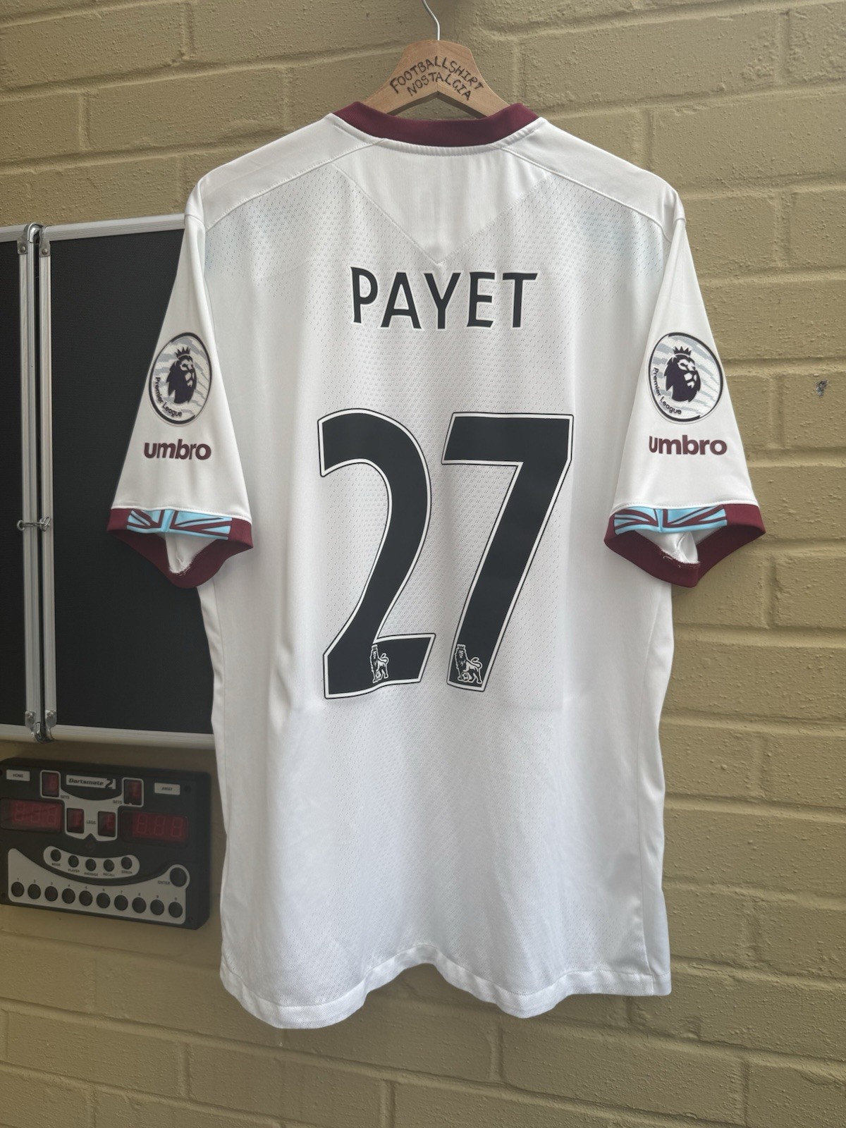 West Ham United 2016-17 Away Football Shirt Men’s XL #27 PAYET for sale on Ebay