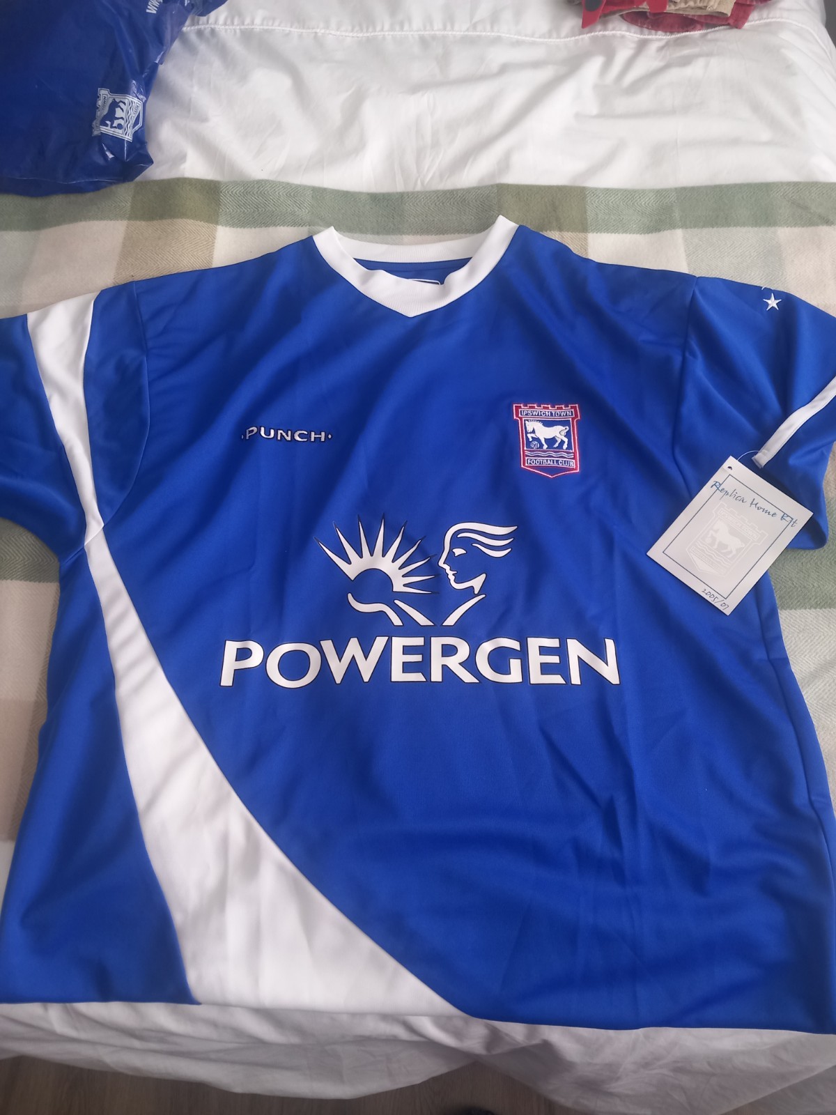 Ipswich Town Football Shirt 2005-2007 Size Uk Large brand new with tags for sale on Ebay
