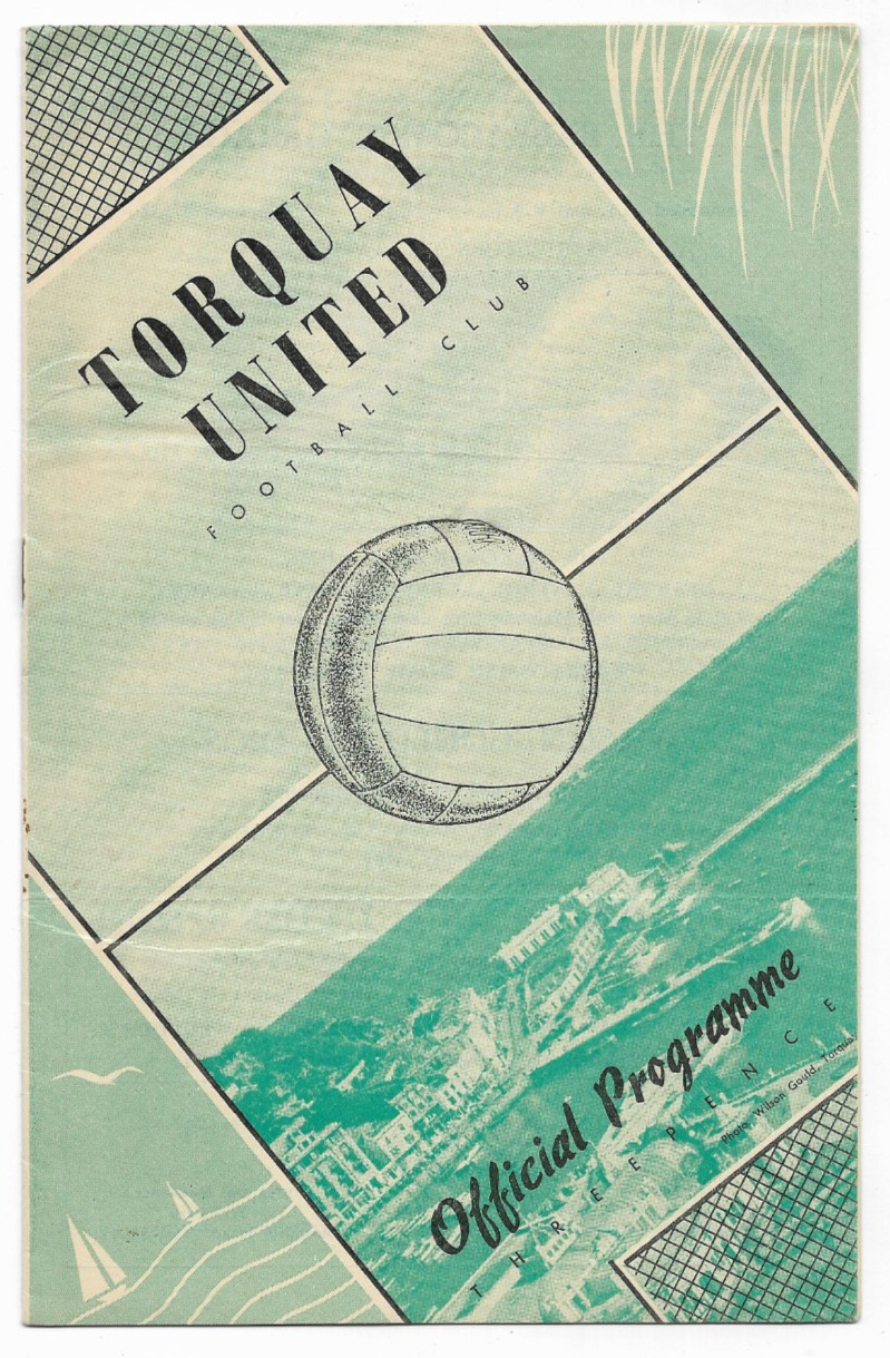 1950/51 Division 3 South - TORQUAY UNITED v. NOTTINGHAM FOREST for sale on Ebay