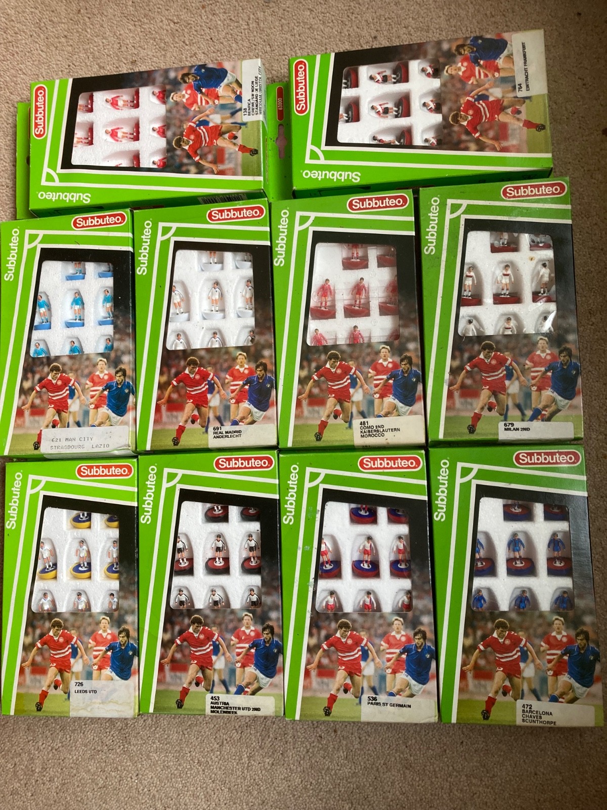 subbuteo lightweight teams for sale on Ebay