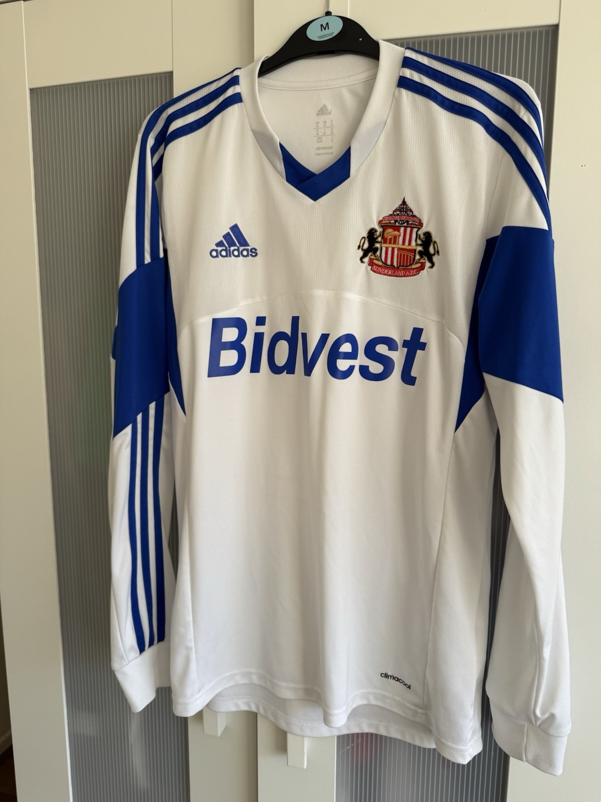 Sunderland AFC 2014/2015 Third Shirt - Long Sleeve - Medium Men - Reproduction for sale on Ebay