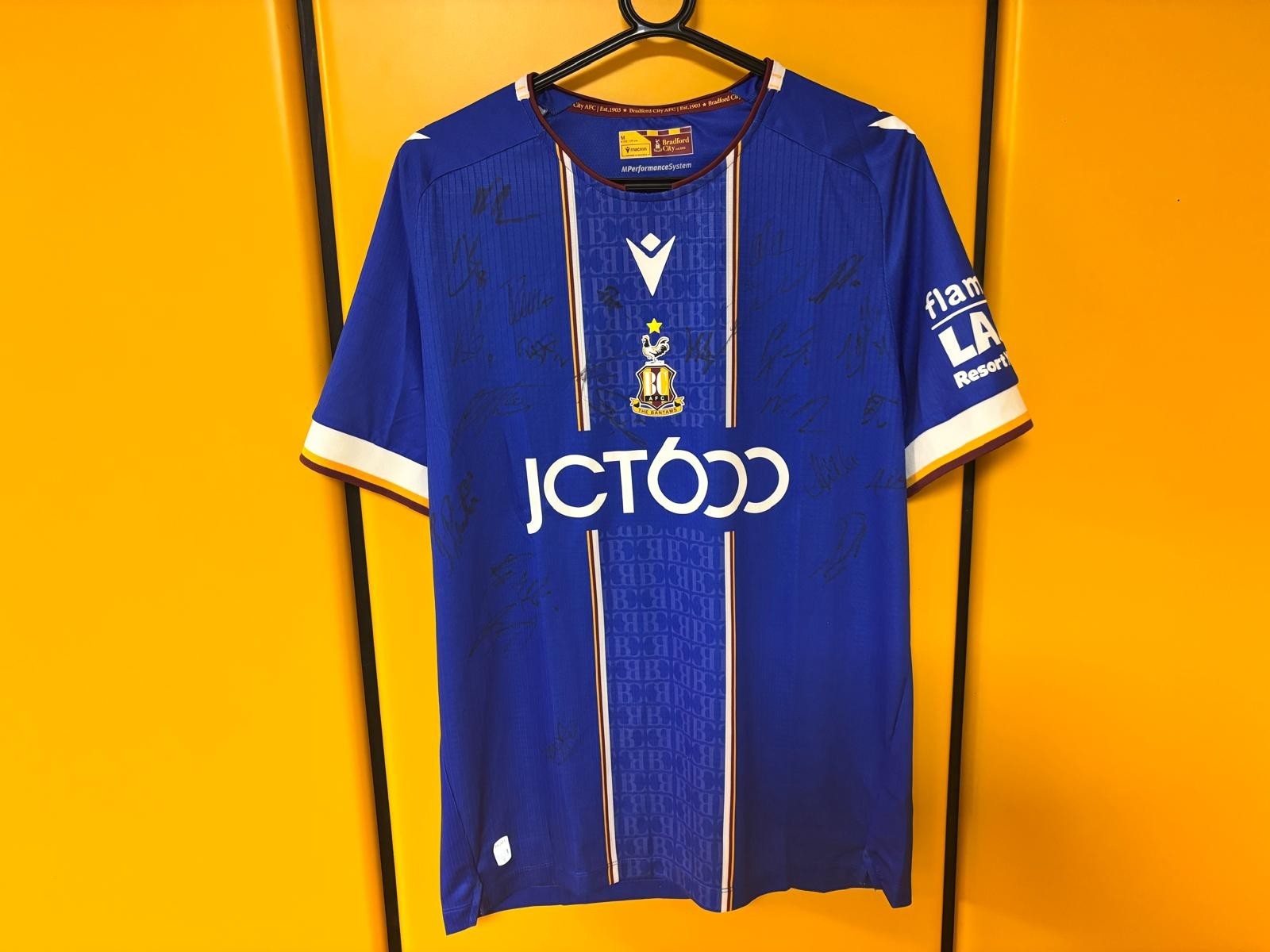 Bradford City 2024/25 | 3rd Kit Shirt | Signed for sale on Ebay