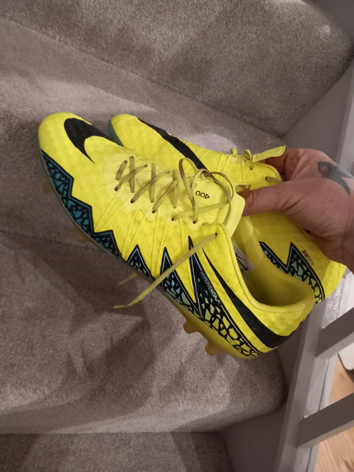 Nike Hypervenom Phantom SG-Pro - UK 10 , nike football boots size 10 for sale on Ebay