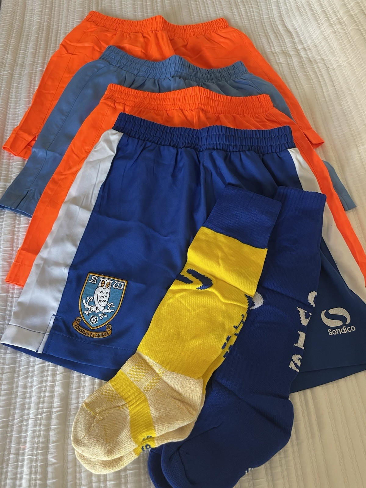 Sheffield Wednesday Children’s Football Shorts for sale on Ebay