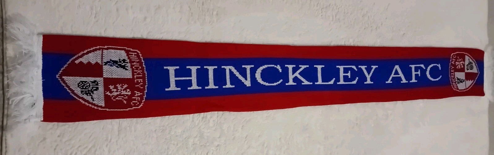 Hinckley AFC Non League Scarf for sale on Ebay