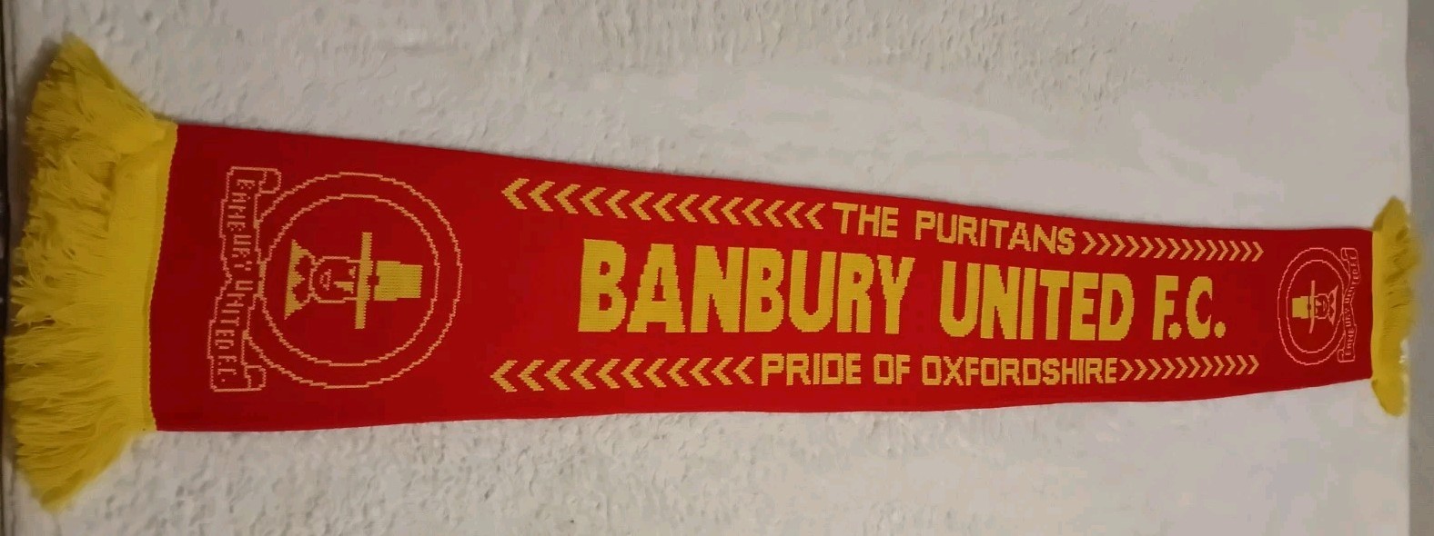 Banbury United Non League Scarf for sale on Ebay