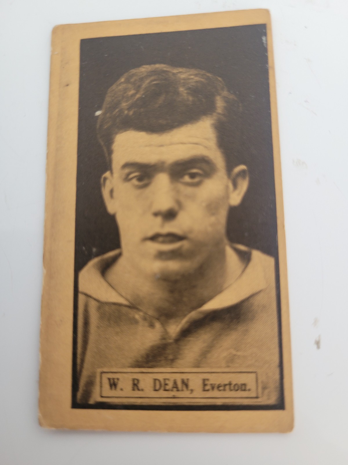 The Rover Comic Dixie Dean Everton This Year's Top Form Footballers Card 1927 for sale on Ebay