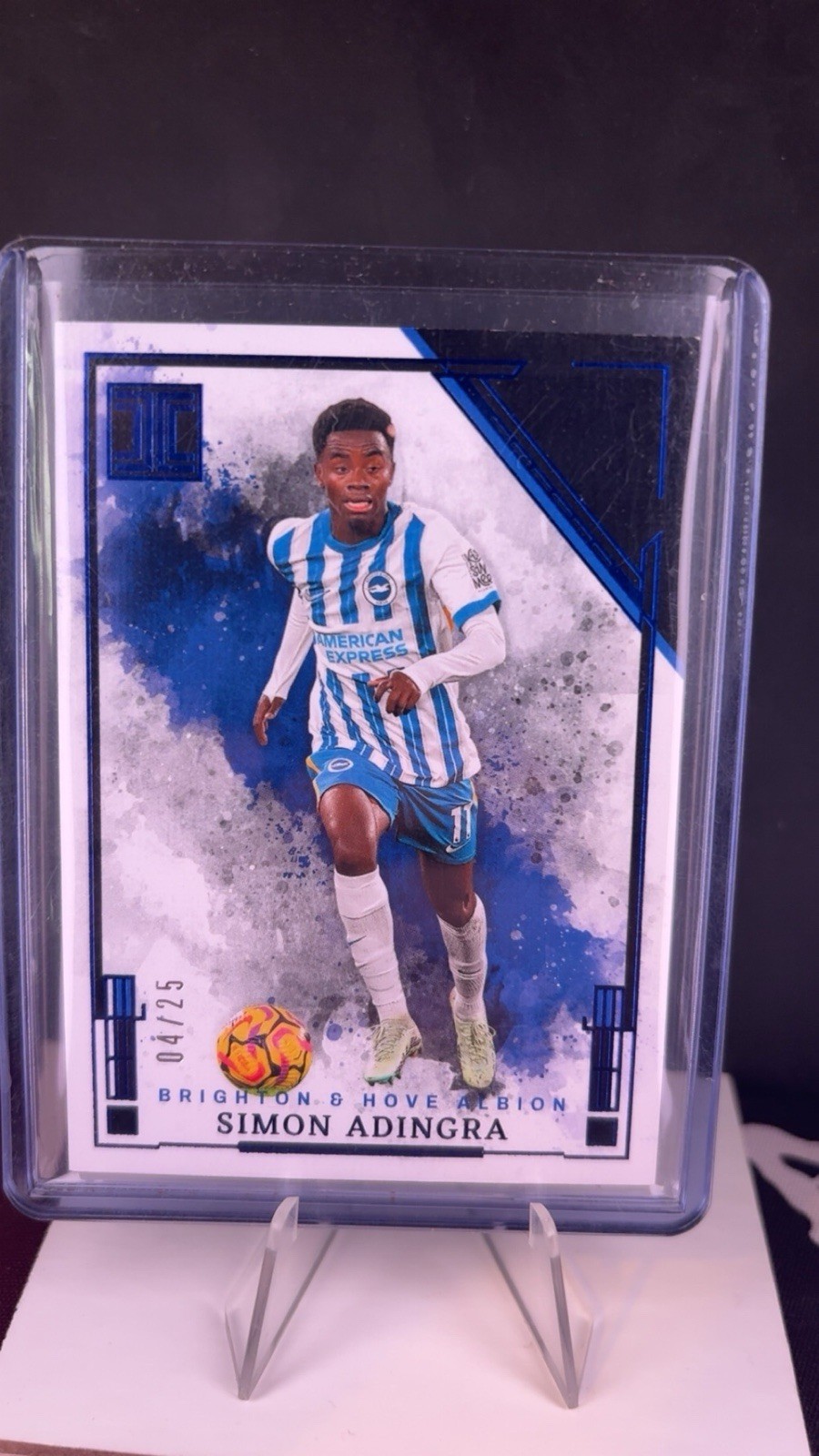 Simon Adingra Brighton & Hove Albion 4/25 Colour Match Panini Impeccable 2024-25 for sale on Ebay