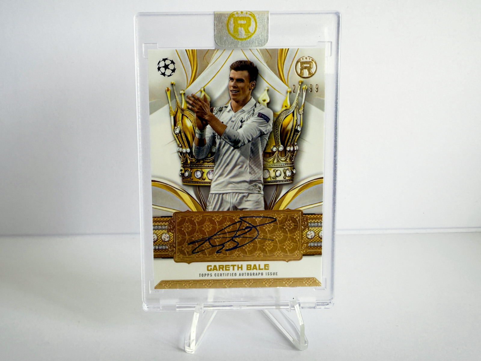 Topps Reverence GARETH BALE - Crowned Legend Autograph /99 - Tottenham Hotspur for sale on Ebay