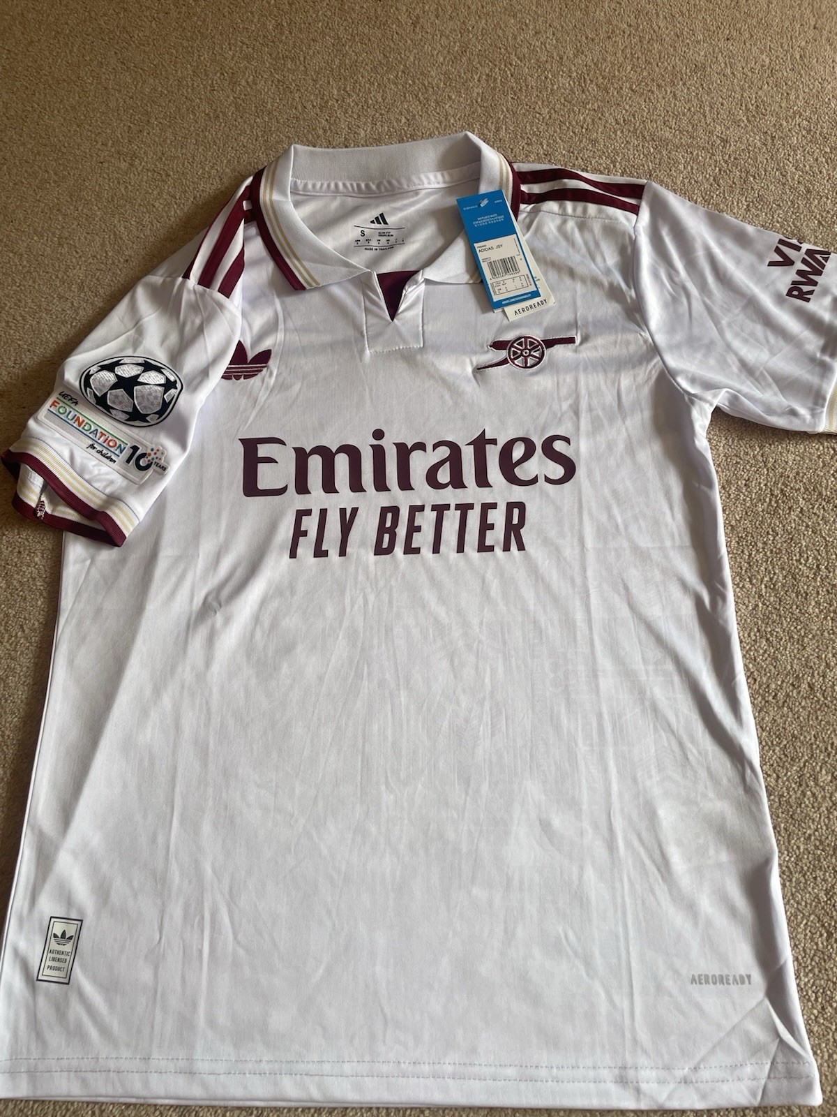 Arsenal 25/26 Third Shirt - Small for sale on Ebay