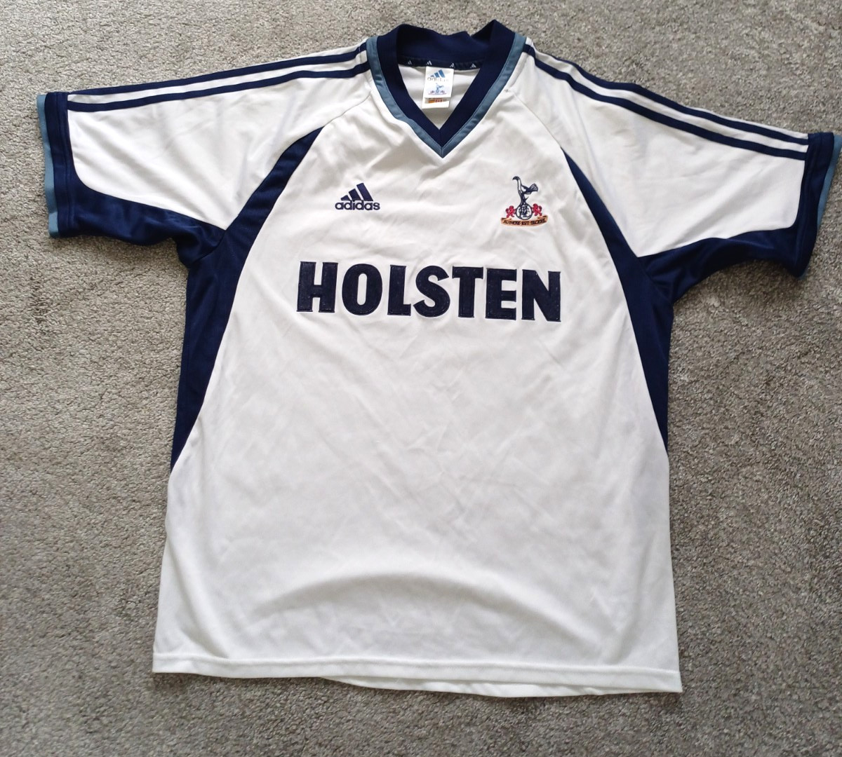 Tottenham Spurs Shirt Authentic Adidas medium Excellent RARE for sale on Ebay