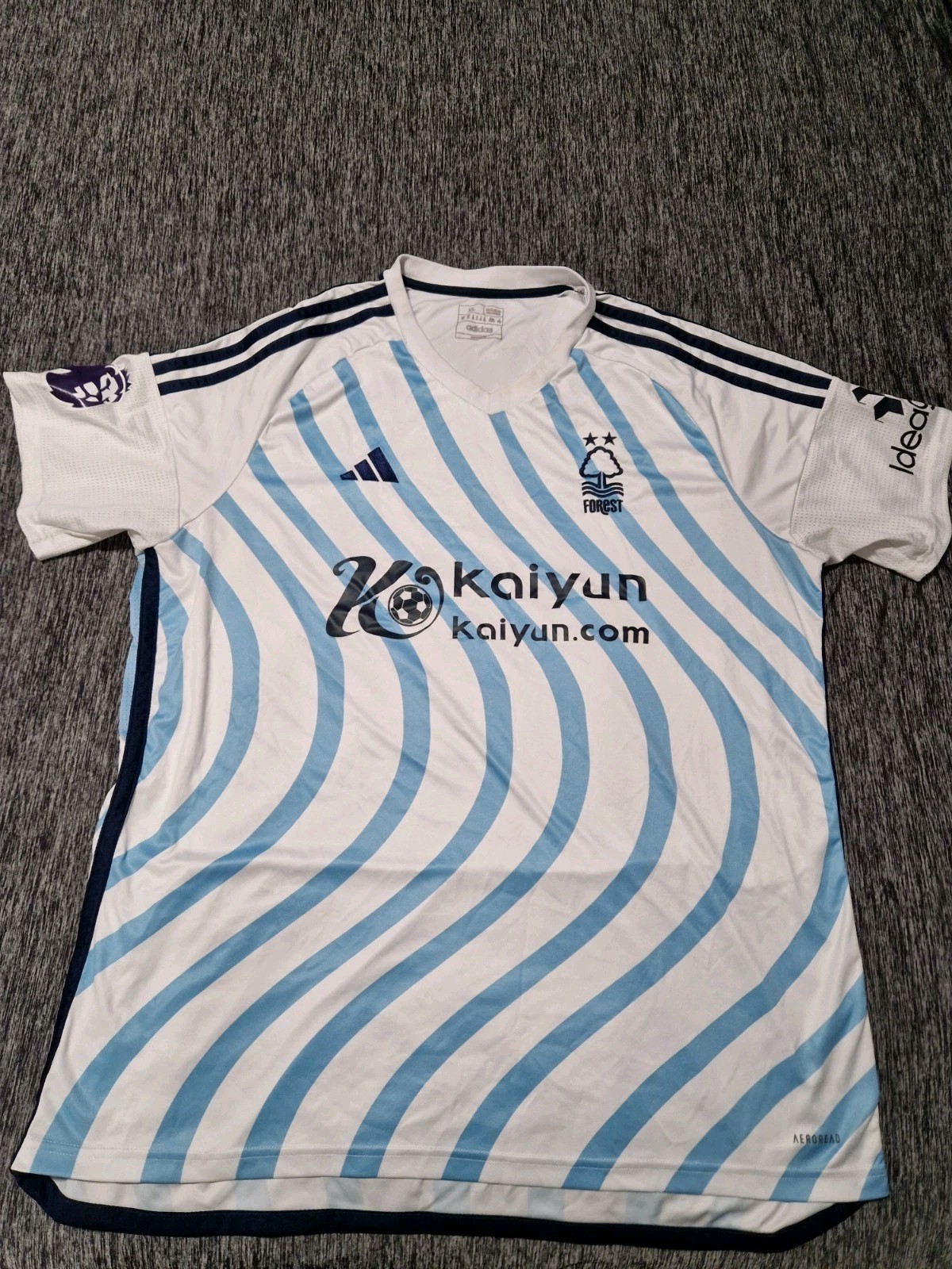 Adidas Nottingham Forest 23/24 Season Away Football Shirt White - Size XL for sale on Ebay