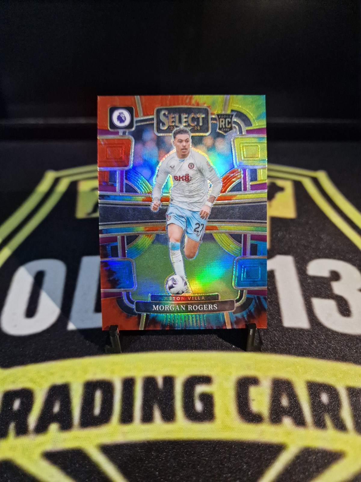 Morgan Rogers RC /49 Tie-dye 2023-24 Panini Select Premier League Aston Villa for sale on Ebay