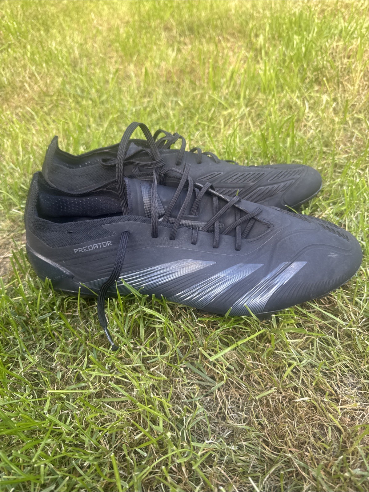 adidas predator football boots Black Size 9 for sale on Ebay