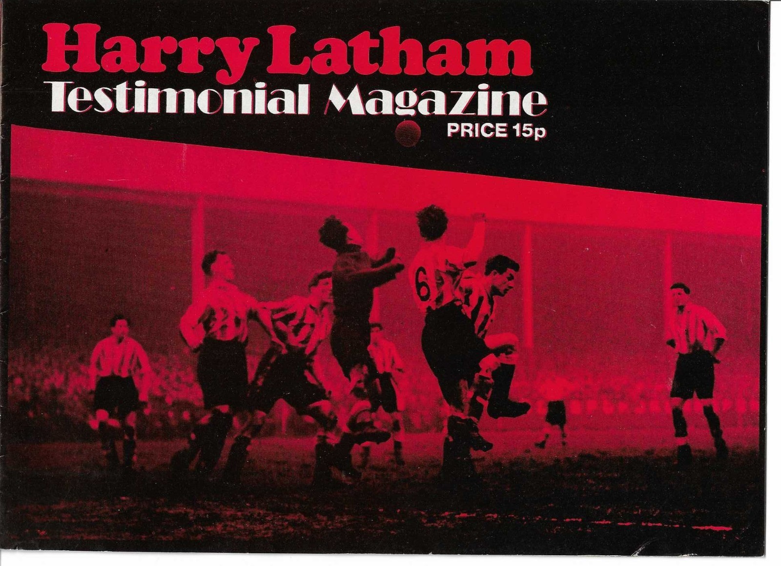 SHEFFIELD UNITED v SHEFFIELD WEDNESDAY, HARRY LATHAM TESTIMONIAL 10/05/1976 for sale on Ebay