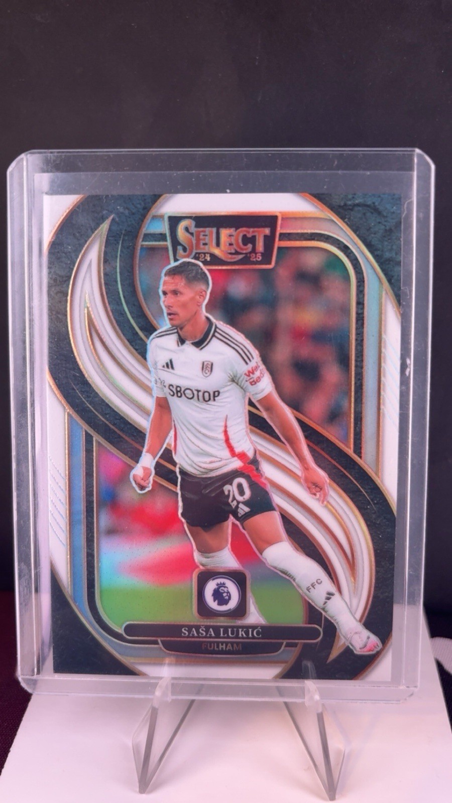 Sasa Lukic Fulham 4/20 Short Print Panini Select Premier League 2024-2025 for sale on Ebay