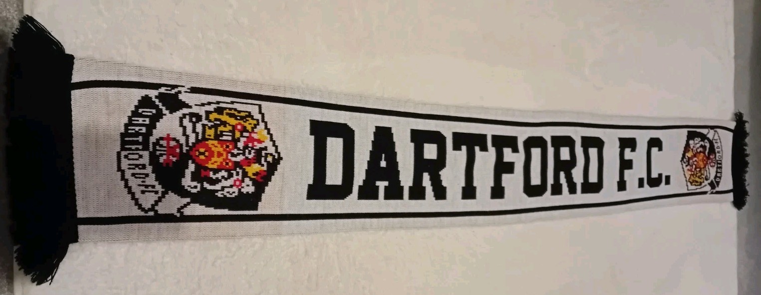 Dartford FC Non League Scarf for sale on Ebay