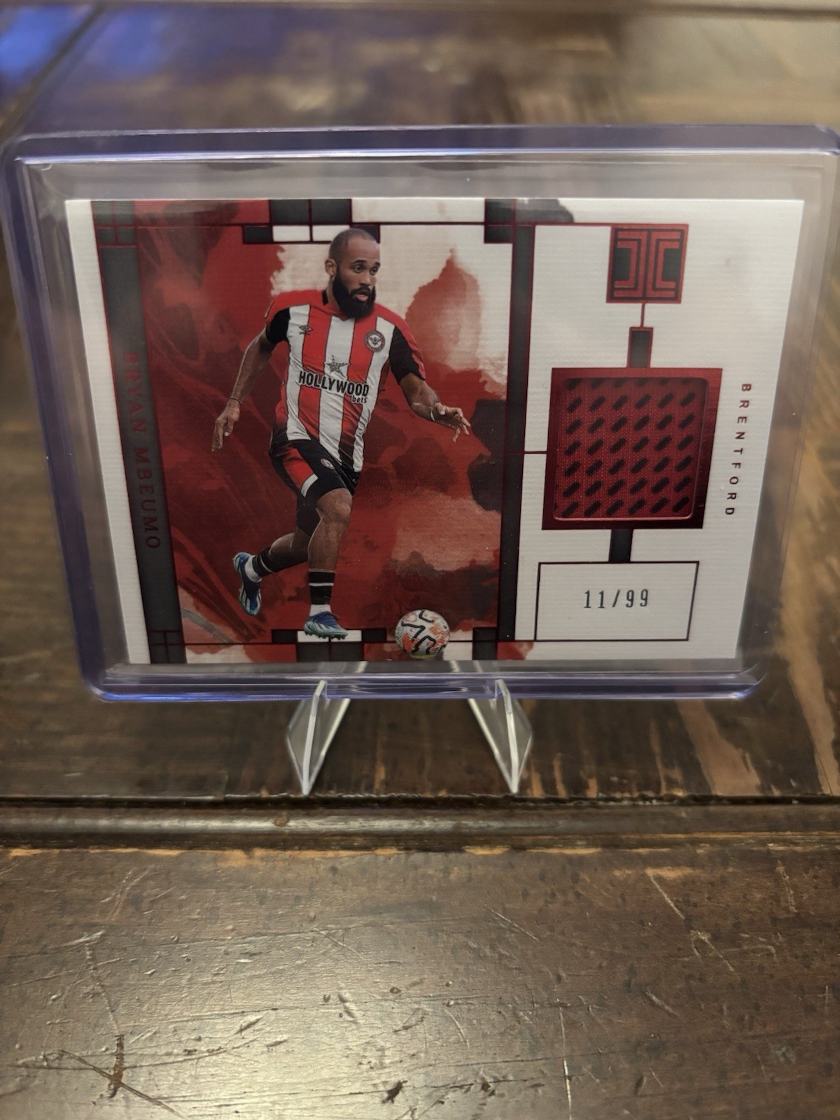 2024-25 Panini Impeccable Premier League Bryan Mbeumo Brentford Patch /99 for sale on Ebay