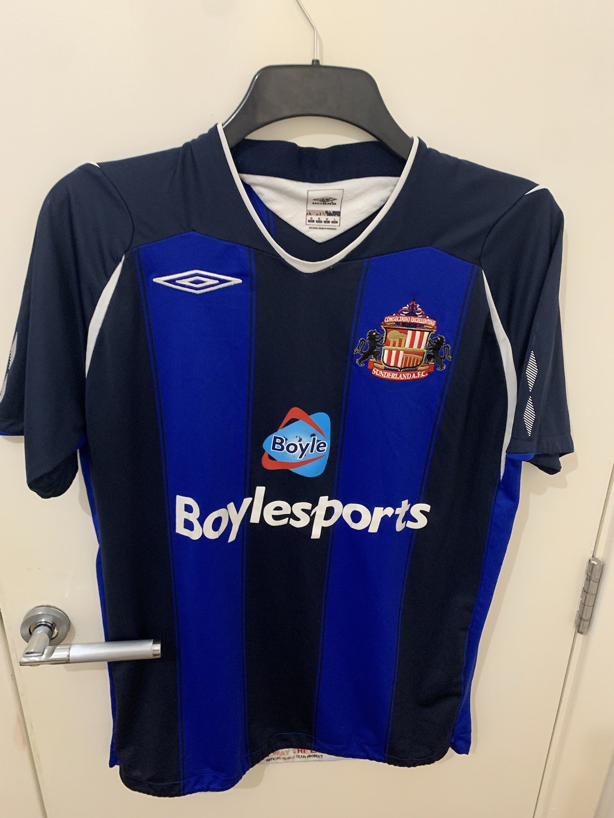 Sunderland 2008 / 2009 away shirt  for sale on Ebay
