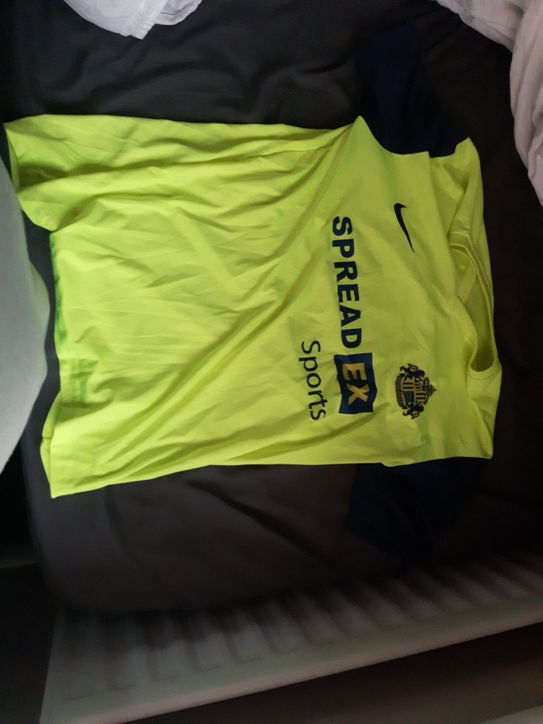 Sunderland AFC 2023/2024 Third Shirt Yellow, Size XL for sale on Ebay