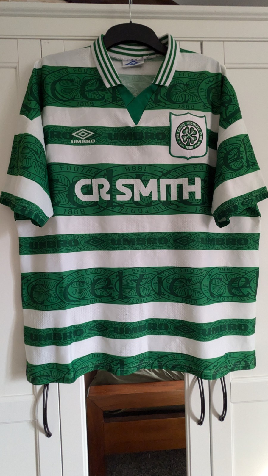 Celtic 1995-97 Umbro Home Shirt - Size XXL for sale on Ebay