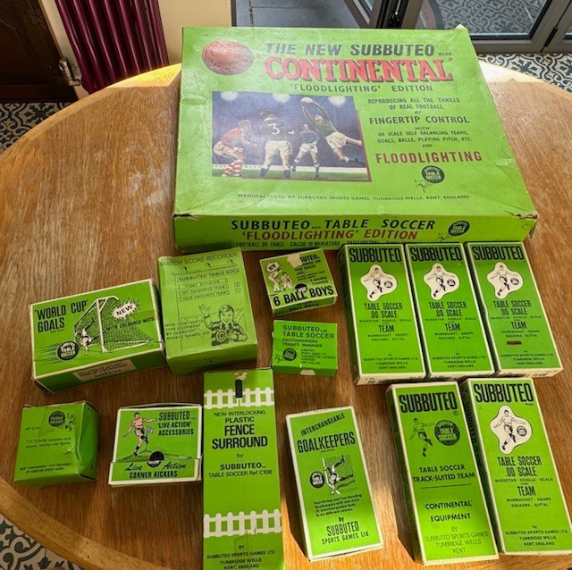 Vintage Subbuteo joblot 1970s & 1980s Untouched Floodlighting Edition World Cup for sale on Ebay